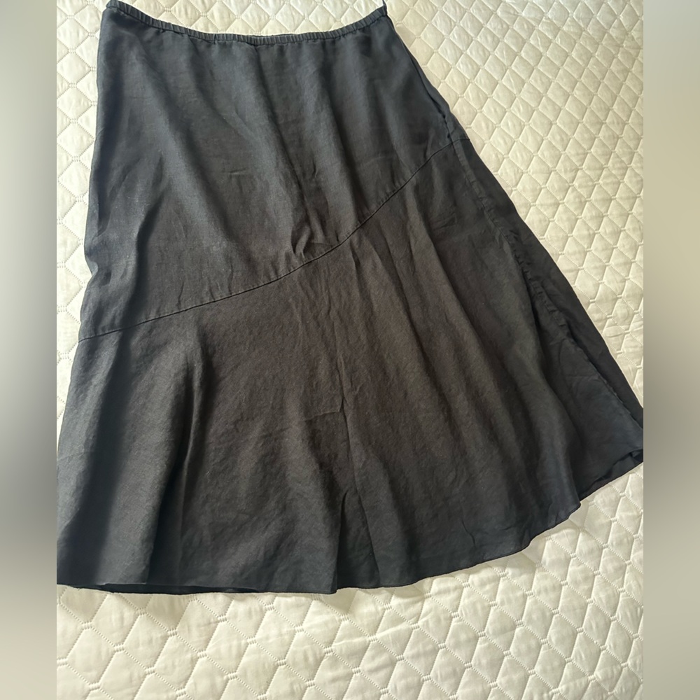 Eileen Fisher lightweight linen skirt